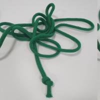 Шнур круглый хб зеленый 6мм  ШК008