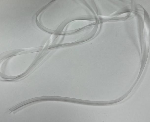 Лента(резинка) силиконовая матовая 6мм толщ0,24мм П010