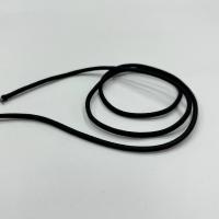 Резинка шляпная (шнур круглый) черный 3мм РШ002