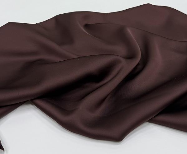 Шелк искусственный ДАБЛ шоколад 150см ШИ002