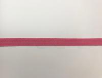 Тесьма киперная розовый хлопок 2,5г/см 15мм ТК006
