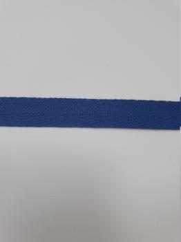 Тесьма киперная синий хлопок 1,8г/см 13мм ТК035