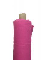 Ткань блузочно-сорочечная 100% лен 150см Темно-розовый ЛС005