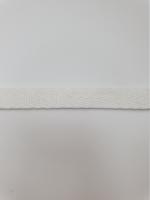 Тесьма киперная белый хлопок 2,5 г/см 10мм ТК057