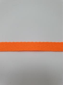 Тесьма киперная апельсин неон хлопок 2,5 г/см 10мм ТК078