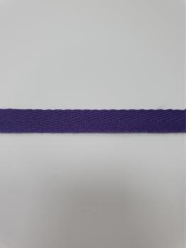 Тесьма киперная фиолет хлопок 1,8г/см 13мм ТК092